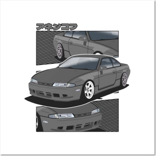 Nissan Silvia S14 Zenki Posters and Art